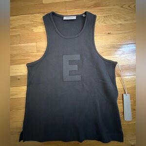 Essentials Tank Top with Embroidered E